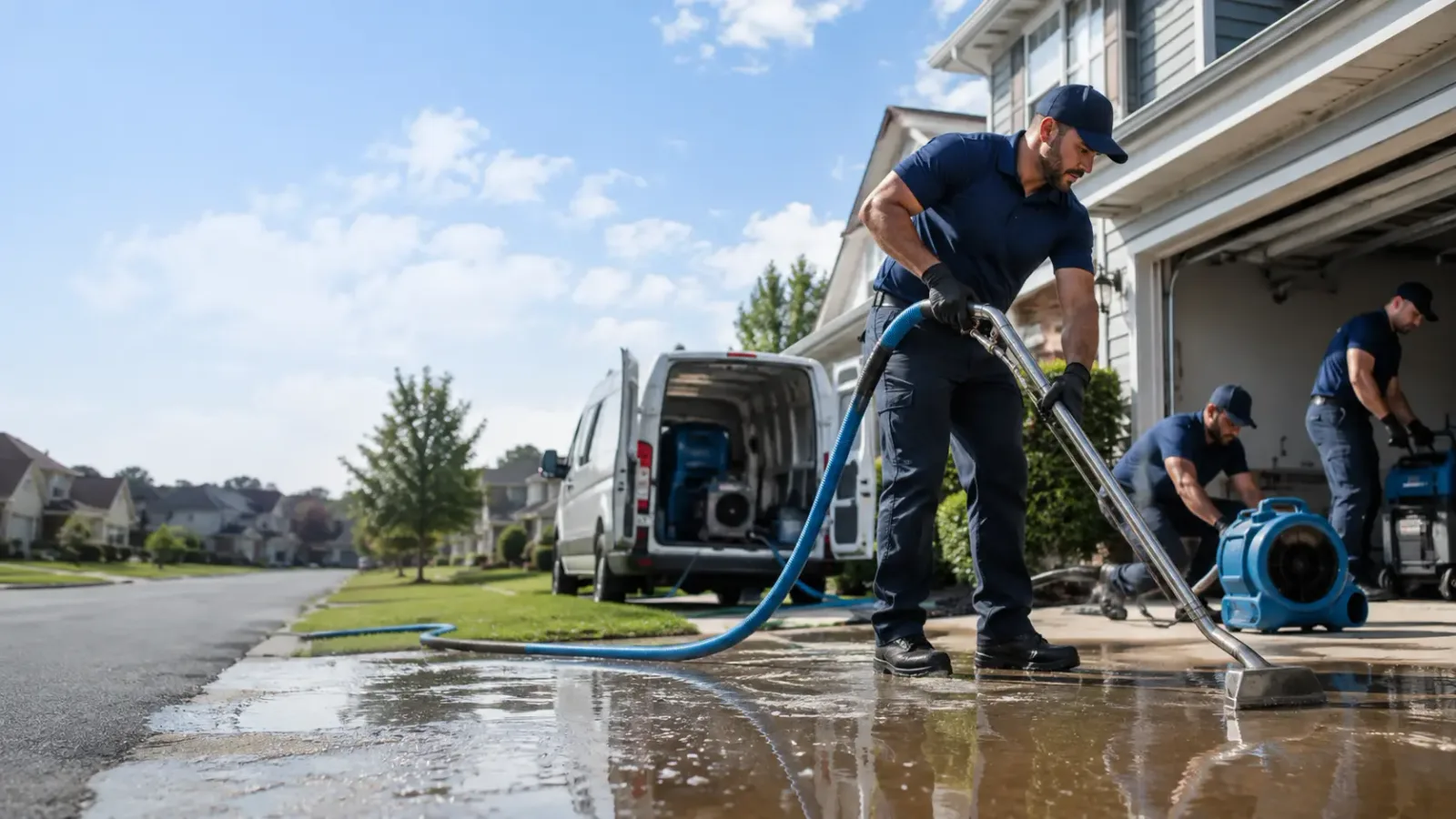 Flood Damage Restoration in Christopher, IL